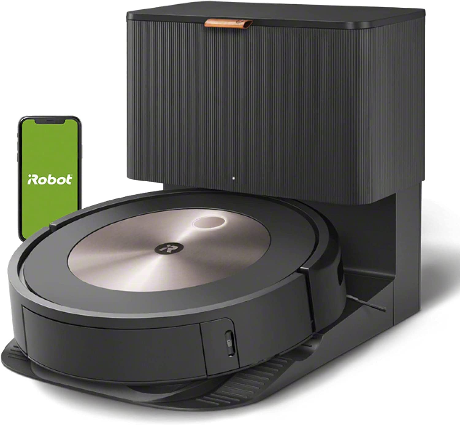 iRobot Roomba J7+, Robot Aspirapolvere Wi-Fi, Svuotamento